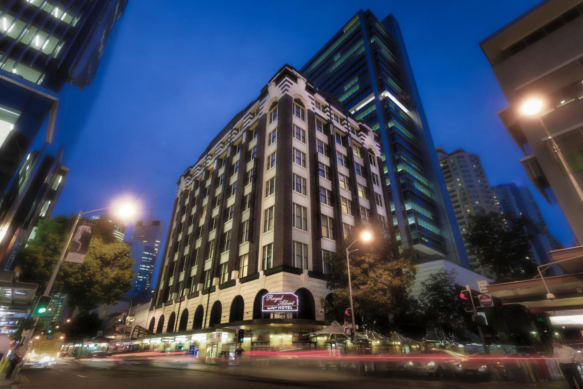 Royal Albert Hotel Brisbane Exterior photo